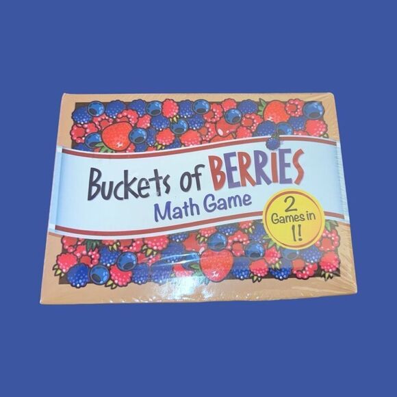 NIP Sealed Learning Resources Buckets Of Berries Math Game - Picture 1 of 4